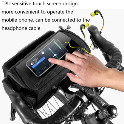 WILD MAN GS6 4L Outdoor Cycling Waterproof Bicycle Bag(Black) by WILD MAN