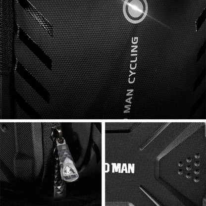 WILD MAN GS6 4L Outdoor Cycling Waterproof Bicycle Bag(Black) by WILD MAN