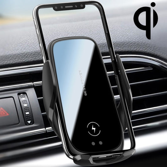 M11 Automatic Electromagnetic 15W Car Wireless Charging Bracket - Wireless Charger Holders by buy2fix | Online Shopping UK | buy2fix