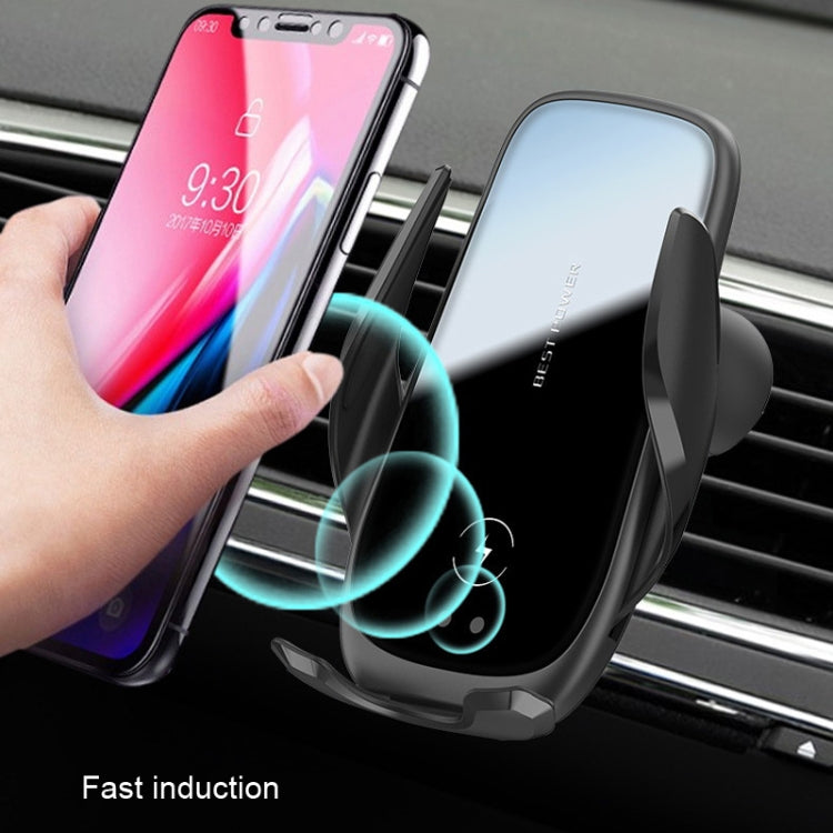M11 Automatic Electromagnetic 15W Car Wireless Charging Bracket - Wireless Charger Holders by buy2fix | Online Shopping UK | buy2fix
