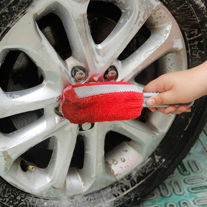 Car Wash Brush Soft Hub Multi-Function Dust Removal Tool, Color: Red Sponge Brush - Car washing supplies by buy2fix | Online Shopping UK | buy2fix