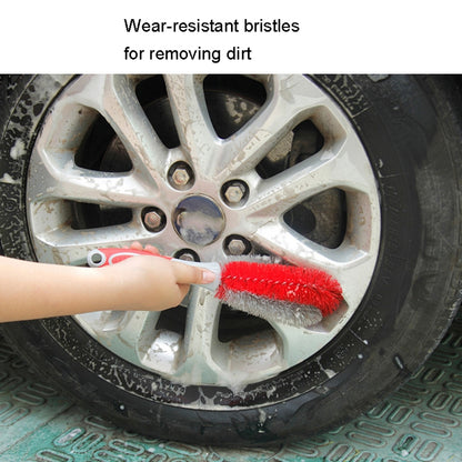 Car Wash Brush Soft Hub Multi-Function Dust Removal Tool, Color: Red Wheel Brush - Car washing supplies by buy2fix | Online Shopping UK | buy2fix
