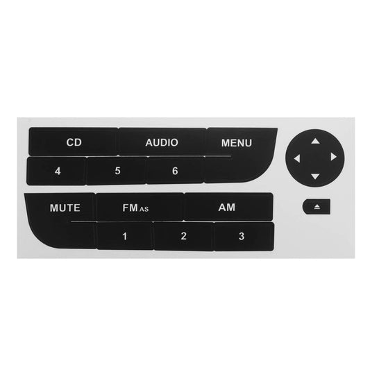 Car Button Repair Sticker AC Central Control Sticker(H 14 Key) by buy2fix