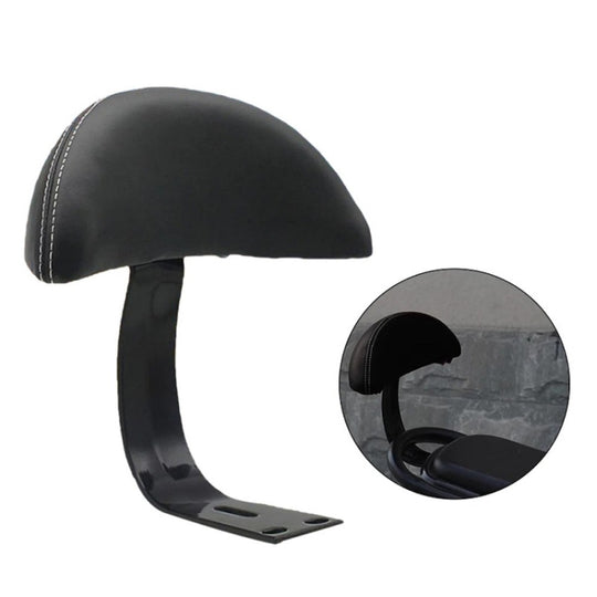 2 PCS Motorcycle Electric Vehicle Driving Rear Seat Safety Backrest Modification(Black)