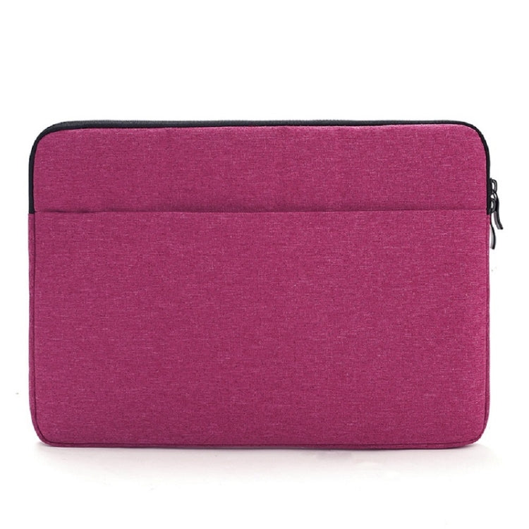 Waterproof & Anti-Vibration Laptop Inner Bag For Macbook/Xiaomi 11/13, Size: 15.6 inch(Rose Red) by buy2fix
