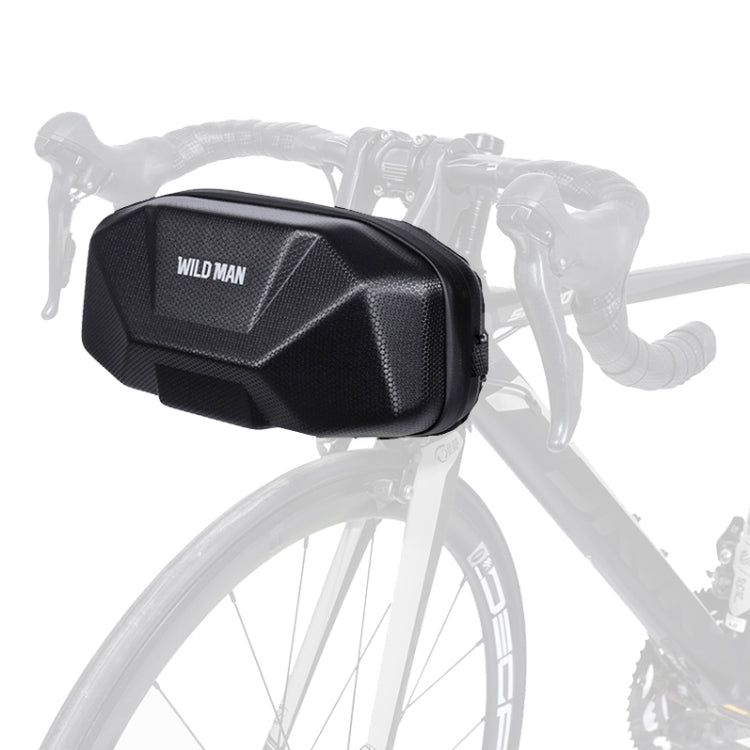 WILD MAN X9 3.5L EVA Hard Shell Bicycle Head Waterproof Bag(Black) by WILD MAN
