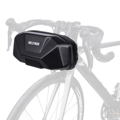 WILD MAN X9 3.5L EVA Hard Shell Bicycle Head Waterproof Bag(Black) by WILD MAN