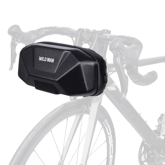 WILD MAN X9 3.5L EVA Hard Shell Bicycle Head Waterproof Bag(Black) by WILD MAN