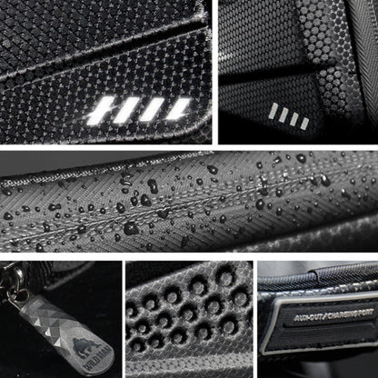 WILD MAN ES6 1.2L Multifunctional Bicycle Front Beam Bag(Black) by WILD MAN