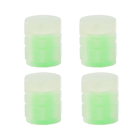 4pcs /Set Luminous Tire Valve Cap Electric Motorcycle Vacuum Tire Valve Cover, Style: Split Effect - Tire Valve Caps by buy2fix | Online Shopping UK | buy2fix