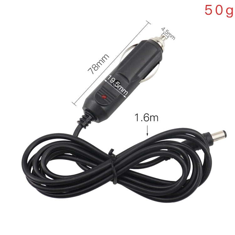 Car Cigarette Lighter Plug With Fuse / Indicator Cable Length: 1.6m - Cigar Socket by buy2fix | Online Shopping UK | buy2fix