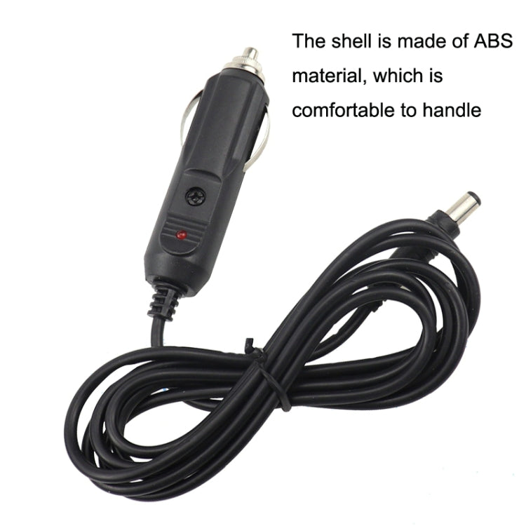 Car Cigarette Lighter Plug With Fuse / Indicator Cable Length: 1.6m - Cigar Socket by buy2fix | Online Shopping UK | buy2fix