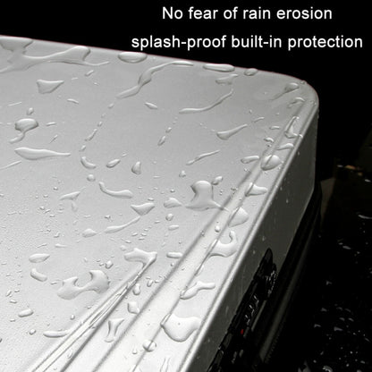 Men PC Hard Shell Gaming Computer Backpack For 15.6-17.3 Inch(Silver) by buy2fix