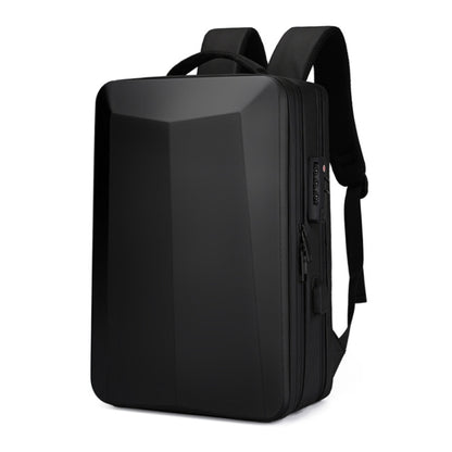 ABS Hard Shell Gaming Computer Backpack, Color: 15.6 inches (Black) by buy2fix