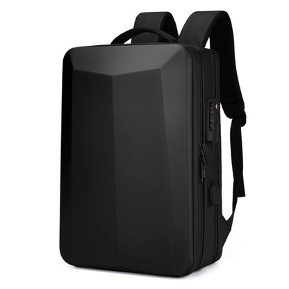 ABS Hard Shell Gaming Computer Backpack, Color: 17.3 inches (Black) by buy2fix
