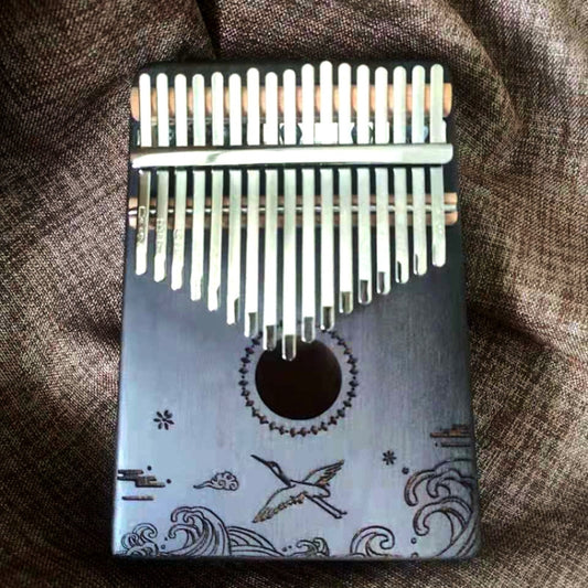 Wooden Portable Thumb Piano(Crane) - Keyboard Accessories by buy2fix | Online Shopping UK | buy2fix