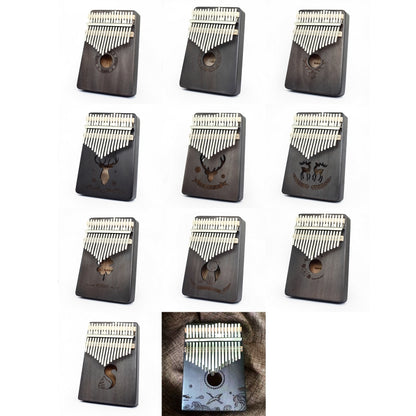 Wooden Portable Thumb Piano(Sixth Star) - Keyboard Accessories by buy2fix | Online Shopping UK | buy2fix