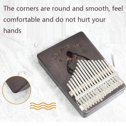 Wooden Portable Thumb Piano(Sixth Star) - Keyboard Accessories by buy2fix | Online Shopping UK | buy2fix
