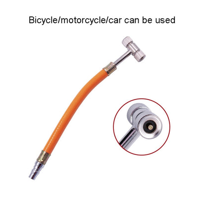 4 PCS Tire Double-head Air Nozzle Car Motorcycle Bicycle Air Nozzle(T-shaped Hose) - Other Tools by buy2fix | Online Shopping UK | buy2fix