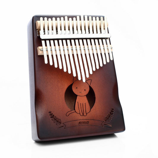 17-tone Radian Design Portable Finger Piano(Cat) - Keyboard Accessories by buy2fix | Online Shopping UK | buy2fix