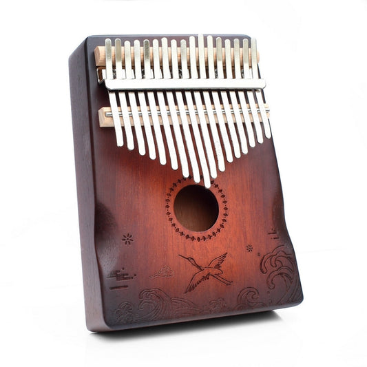 17-tone Radian Design Portable Finger Piano(Crane in the Cloud) - Keyboard Accessories by buy2fix | Online Shopping UK | buy2fix