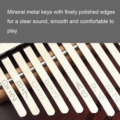 17-tone Radian Design Portable Finger Piano(Crane in the Cloud) - Keyboard Accessories by buy2fix | Online Shopping UK | buy2fix