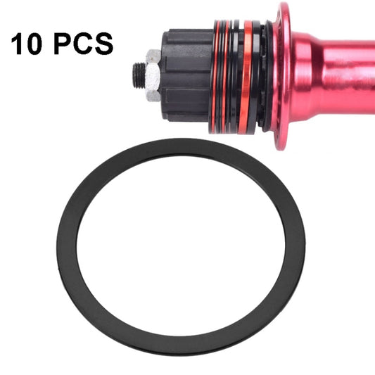 10 PCS FMFXTR Bicycle BB Middle Shaft Flying Wheel Cushion, Thickness: 1mm (Black) - Cap Component by FMFXTR | Online Shopping UK | buy2fix
