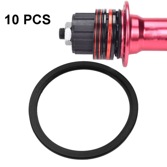 10 PCS FMFXTR Bicycle BB Middle Shaft Flying Wheel Cushion, Thickness: 1.5mm (Black) - Cap Component by FMFXTR | Online Shopping UK | buy2fix