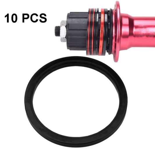10 PCS FMFXTR Bicycle BB Middle Shaft Flying Wheel Cushion, Thickness: 3mm (Black) - Cap Component by FMFXTR | Online Shopping UK | buy2fix