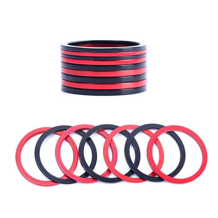 10 PCS FMFXTR Bicycle BB Middle Shaft Flying Wheel Cushion, Thickness: 1.5mm (Red) by FMFXTR