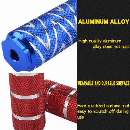 FMFXTR Bicycle Back Seat Foot Pedal Universal Back Rear Post, Color: Black Large Hole Long by FMFXTR