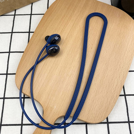 2 PCS Bluetooth Earphone Silicone Anti-Lost Cord For Samsung Glaxy Buds Pro(Blue) - Anti-lost & Holder by buy2fix | Online Shopping UK | buy2fix