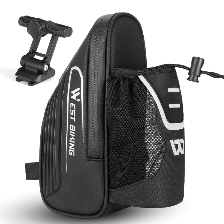 WEST BIKING Cycling Water Bottle Bag Rear Seat Saddle Bag(Black) by WEST BIKING
