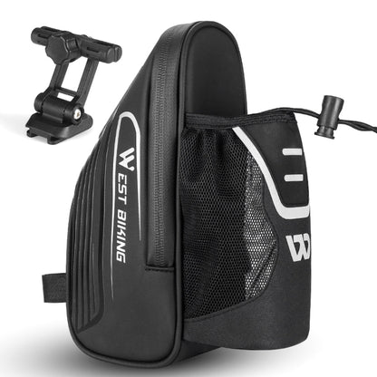 WEST BIKING Cycling Water Bottle Bag Rear Seat Saddle Bag(Black) by WEST BIKING