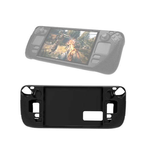 PGTECH Game Console Silicone Case With Anti-Slip Particles for Steam Deck(Black) - Cases by buy2fix | Online Shopping UK | buy2fix