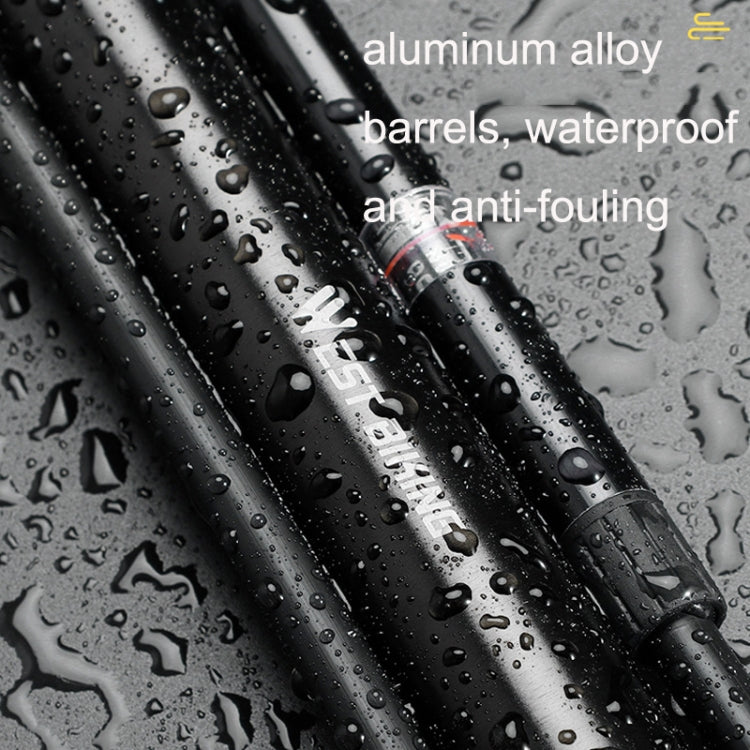 WEST BIKING YP0711122 Portable Bicycle High Pressure Pump(Black) by WEST BIKING