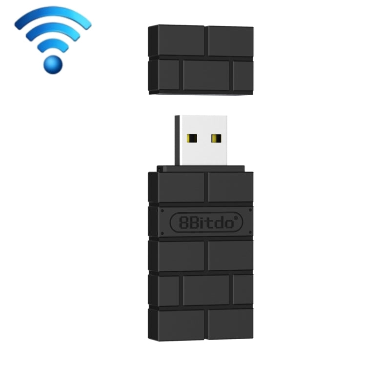 8BitDo USB Wireless Receiver Handle Switch  For PS5/PS4(Black) - Adapter & Cables by 8BitDo | Online Shopping UK | buy2fix