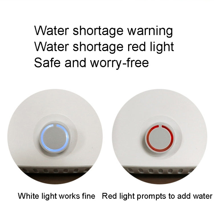 Air Humidifier Home Large Fog Volume Portable Desktop Atomizer, US Plug(White) - Air Purifiers & Accessories by buy2fix | Online Shopping UK | buy2fix