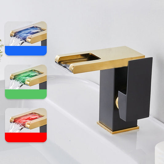 Smart Color-changing Temperature Recognition Faucet, Specification: C Style - Faucets & Accessories by buy2fix | Online Shopping UK | buy2fix