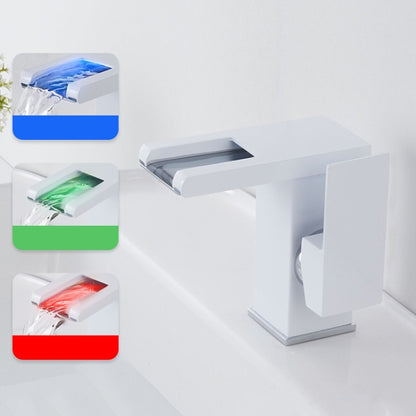 Smart Color-changing Temperature Recognition Faucet, Specification: D Style - Faucets & Accessories by buy2fix | Online Shopping UK | buy2fix