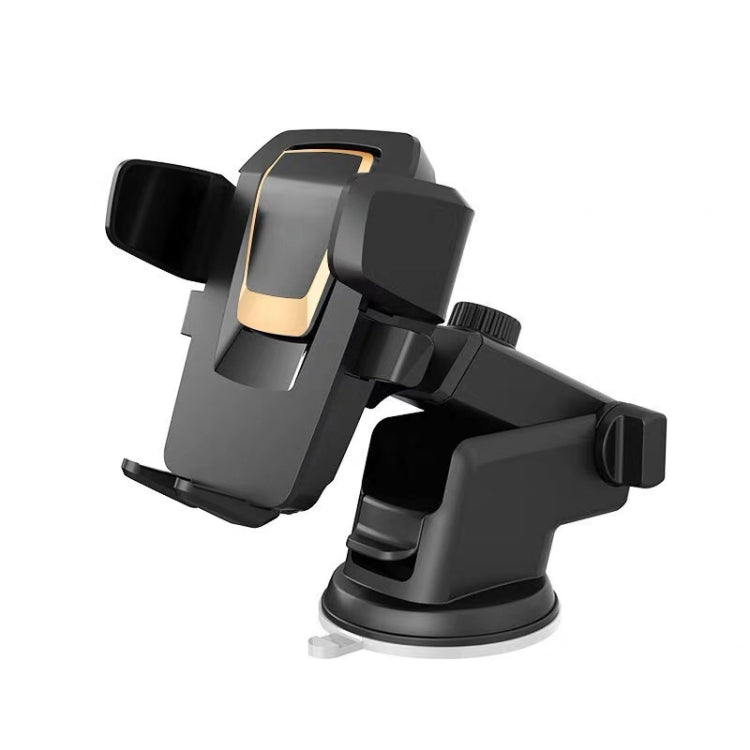 Multifunctional Telescopic Car Phone Holder(Gold) - Universal Car Holders by buy2fix | Online Shopping UK | buy2fix