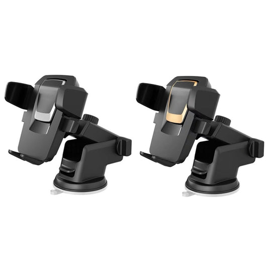 Multifunctional Telescopic Car Phone Holder(Gold) - Universal Car Holders by buy2fix | Online Shopping UK | buy2fix