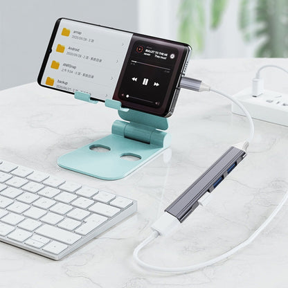 4 in 1 Mini Multifunctional Expanded Docking, Spec: Type-C/USB-C 3.0 (Gray) - USB 3.0 HUB by buy2fix | Online Shopping UK | buy2fix