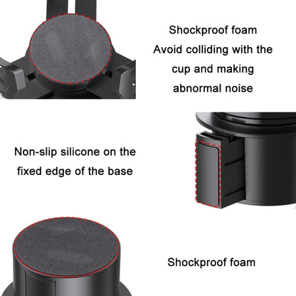 Car Multifunctional Retractable Rotating Water Cup Holder(SD-1048) - Car Drink Holders by buy2fix | Online Shopping UK | buy2fix
