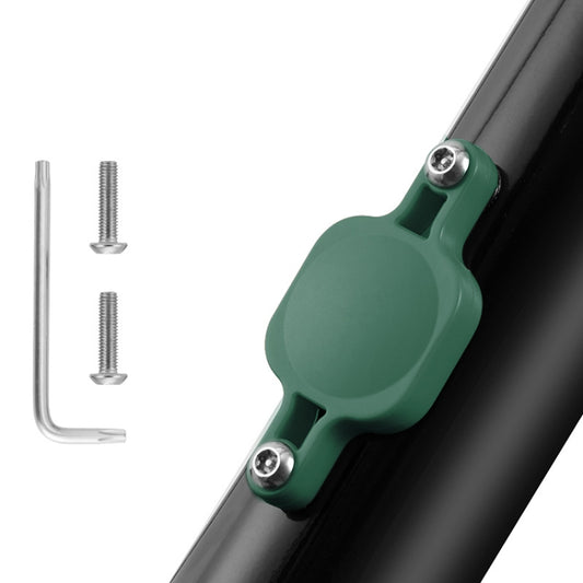 Bicycle Tracker Anti-Lost Cover for AirTag, Color: 4633 Green by buy2fix