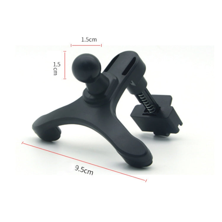 10 PCS R139-004 Car Air Outlet Mobile Phone Holder Clip, Color: White - Universal Car Holders by buy2fix | Online Shopping UK | buy2fix