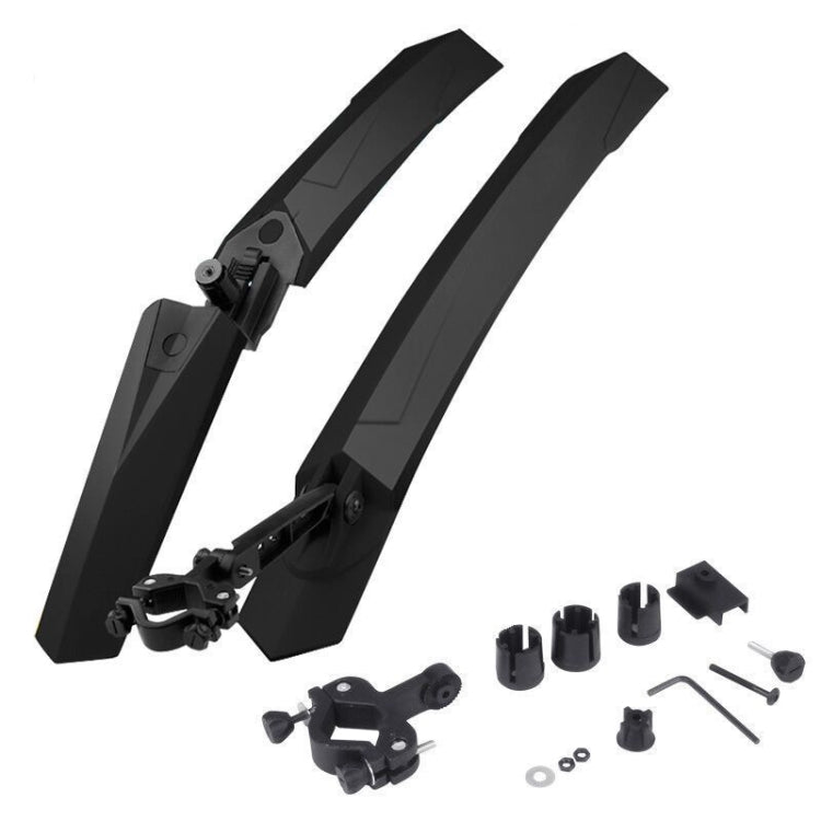 2632 Bicycle Quick Release Mudguards, Style: Ordinary (Black) by buy2fix