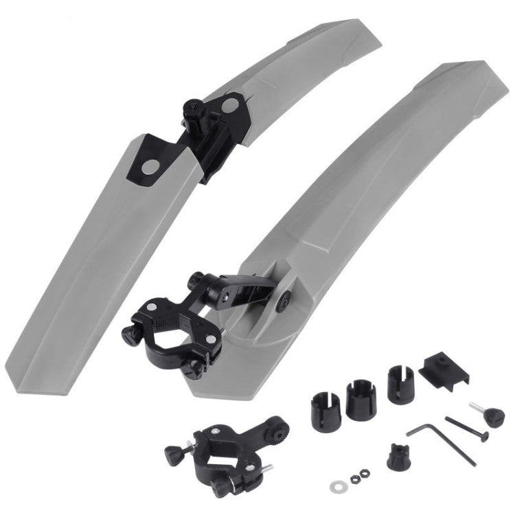 2632 Bicycle Quick Release Mudguards, Style: Ordinary (Gray) by buy2fix
