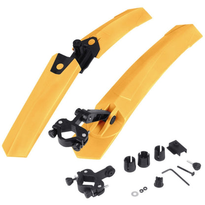 2632 Bicycle Quick Release Mudguards, Style: Ordinary (Yellow) by buy2fix