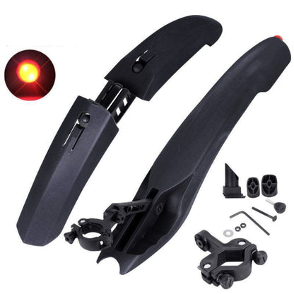 2632 Bicycle Quick Release Mudguards, Style: Widened (Black) by buy2fix